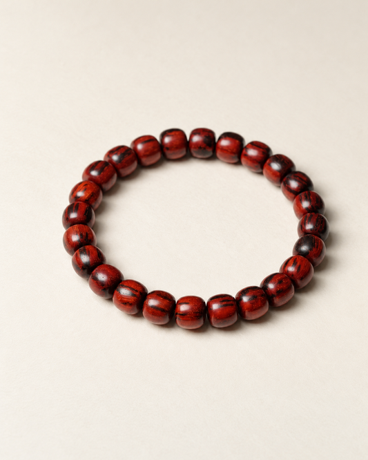 Rosewood Bracelet, Flame Grain