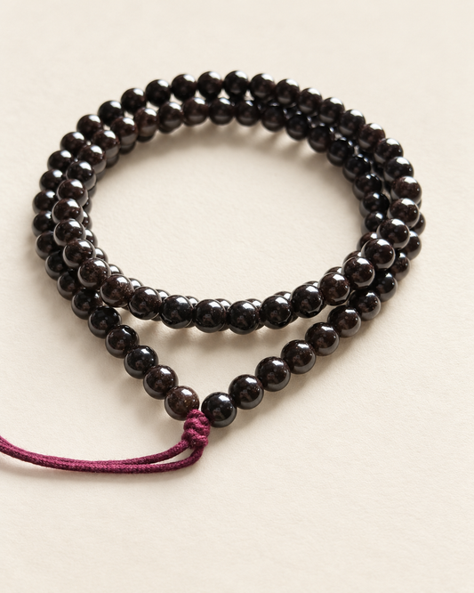 Coconut Bead Strand, 108 Round Beads