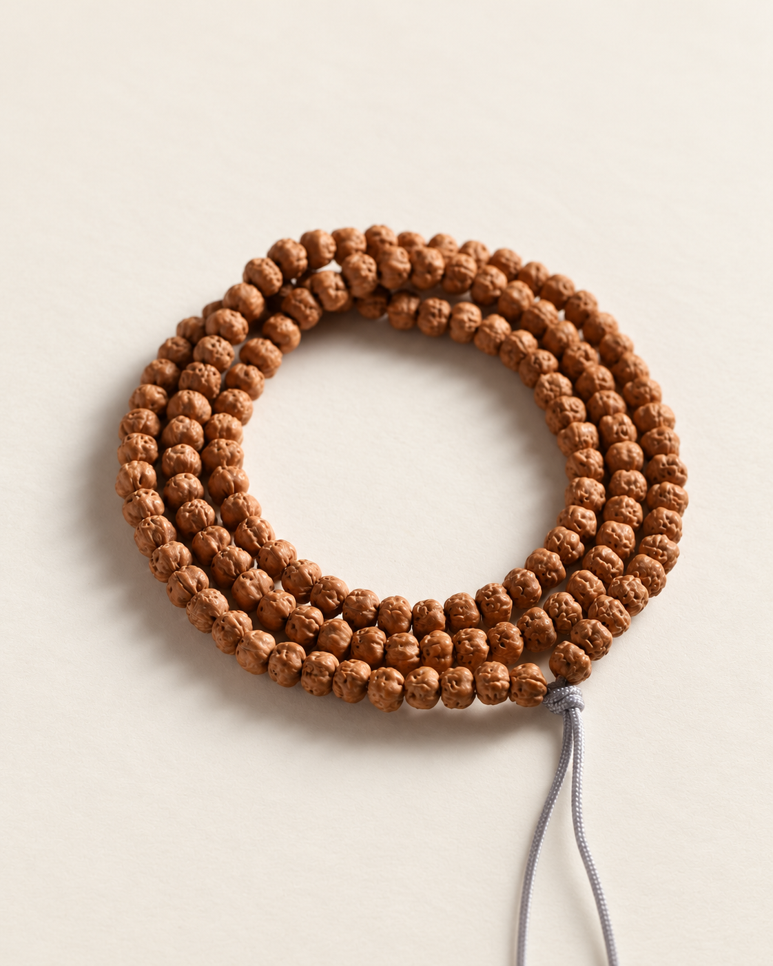 Rudraksha Strand, Small Lobed Beads