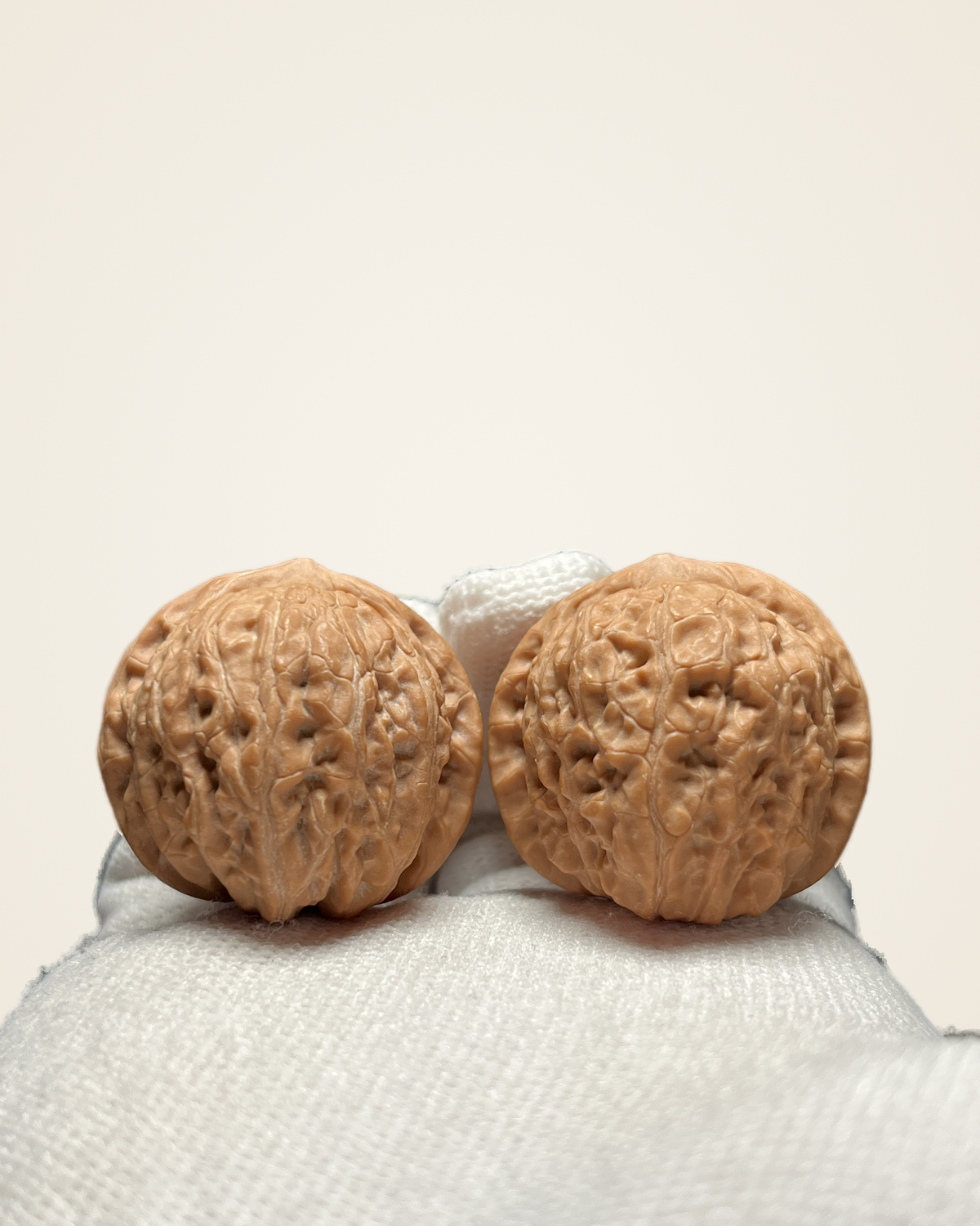 Walnut Pair, Small Rounded Form